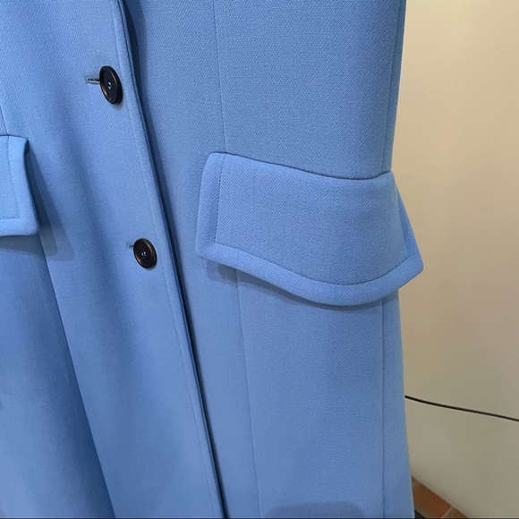 Marni Blue Maxi Coat - Picture 7 of 13